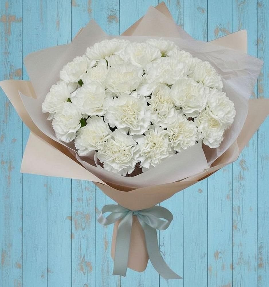 Букет цветов из: Гвоздики в Преображенской