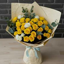 Букет цветов из:  Розы в Преображенской