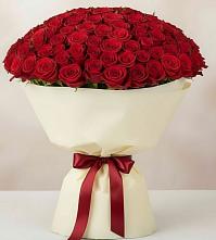 Букет 101 Красная роза Милано #REPLACE_PRED# Преображенской