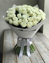 Букет 35 Белых роз #REPLACE_PRED# Преображенской