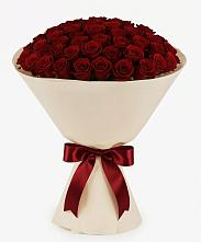 Букет 101 Бордовая роза Блэк Бакарра #REPLACE_PRED# Преображенской