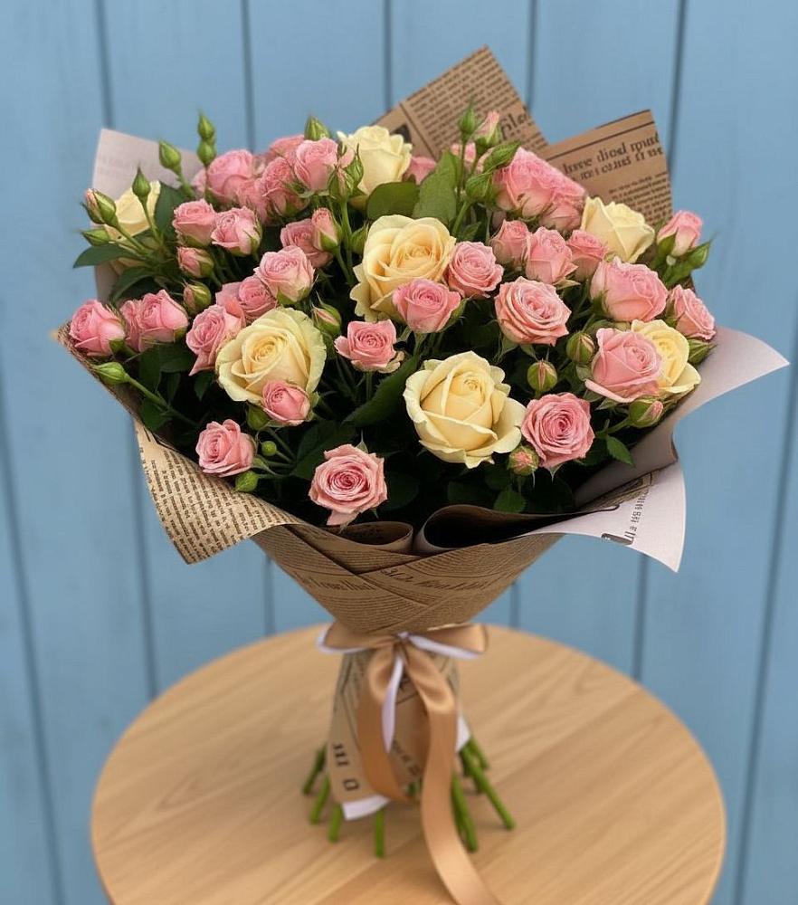 Букет цветов из: Розы в Преображенской