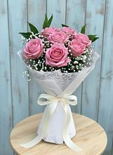 Букет цветов из:  Розы в Преображенской