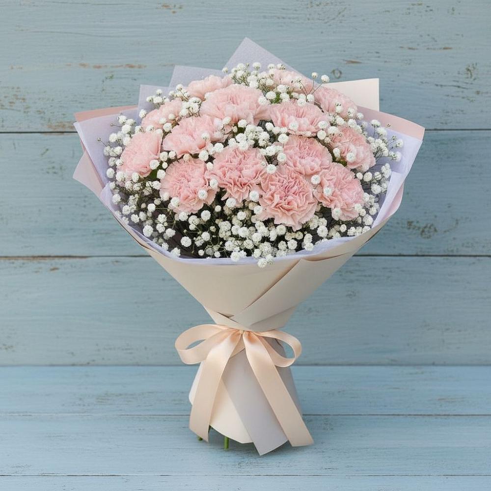 Букет цветов из: Гвоздики в Преображенской