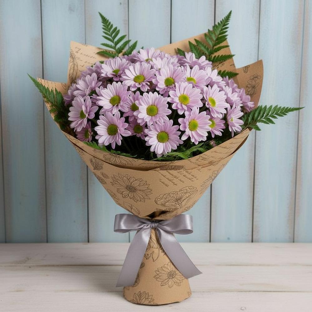 Букет цветов из: Хризантемы в Преображенской