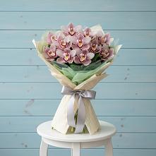 Букет цветов из:  Орхидеи и Розы в Преображенской