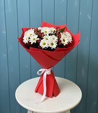 Букет цветов из:  Хризантемы #REPLACE_PRED# Преображенской