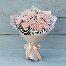 Букет цветов из:  Гвоздики в Преображенской