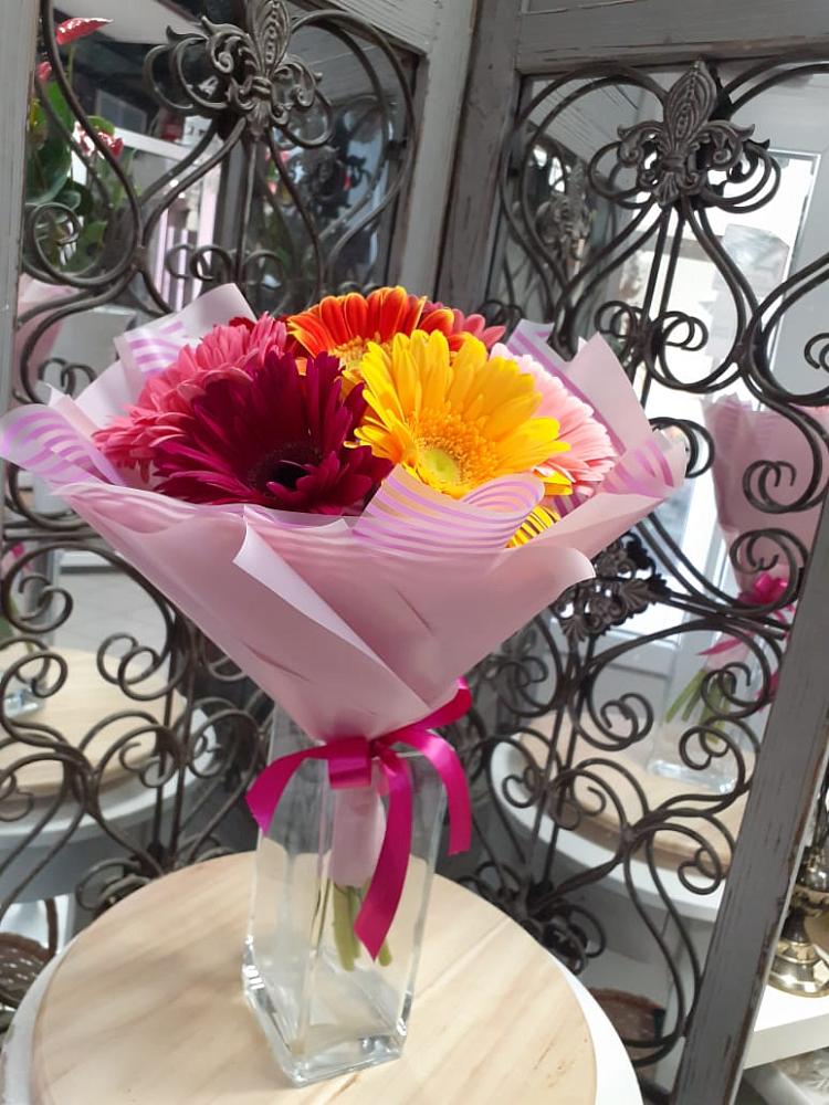 Букет цветов из: Герберы в Преображенской