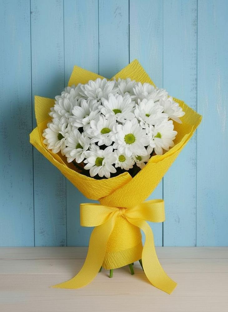 Букет цветов из: Хризантемы в Преображенской