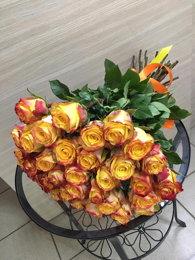 Букет Желтые розы в Преображенской