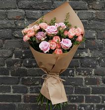 Букет цветов из:  Розы в Преображенской