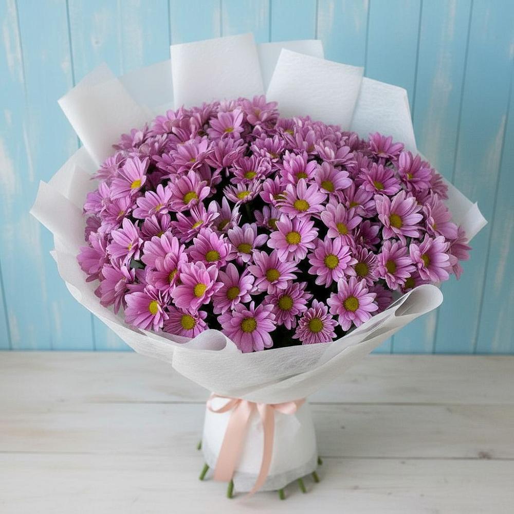 Букет цветов из: Хризантемы в Преображенской
