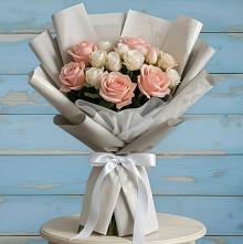 Букет цветов из:  Розы в Преображенской