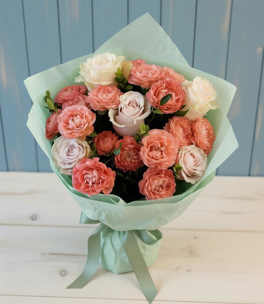 Букет цветов из: Розы в Преображенской