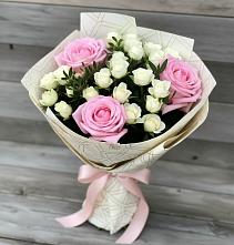 Букет цветов из:  Розы в Преображенской