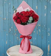 Букет цветов из:  Розы в Преображенской