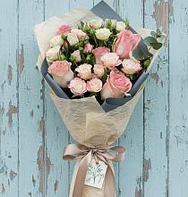 Букет цветов из:  Розы в Преображенской