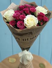 Букет цветов из:  Розы в Преображенской