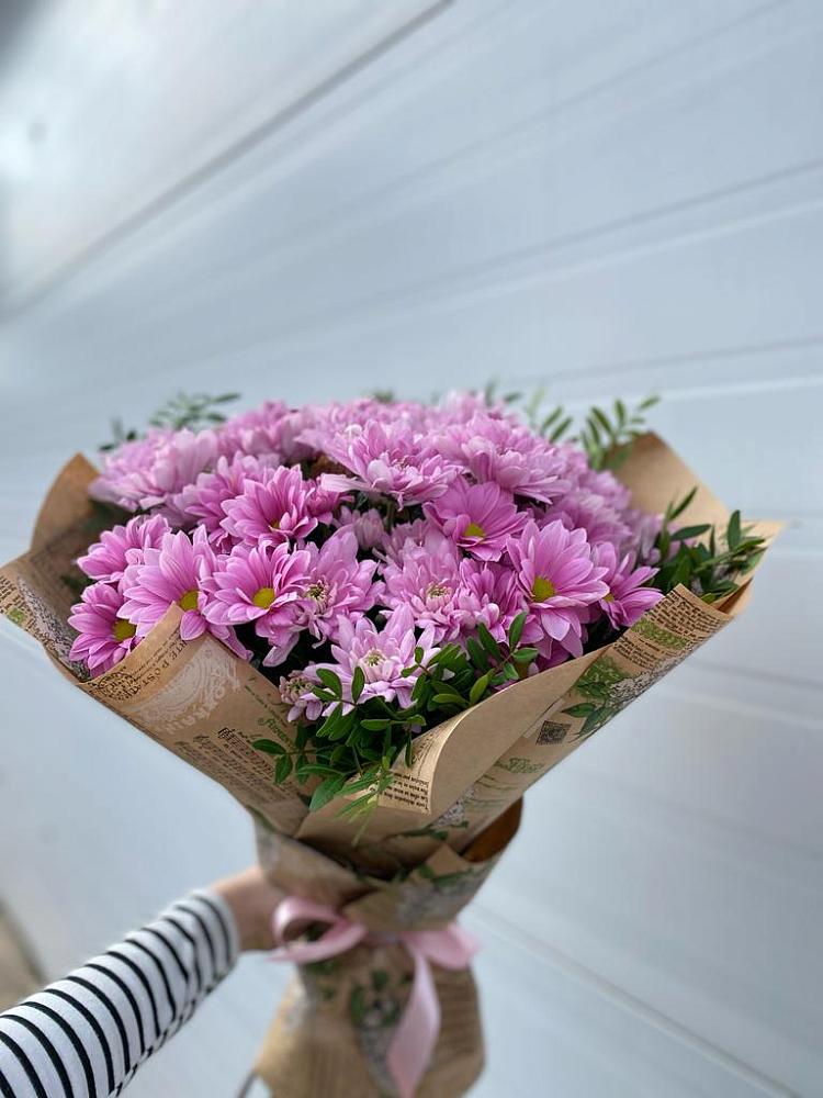 Букет цветов из: Хризантемы в Преображенской