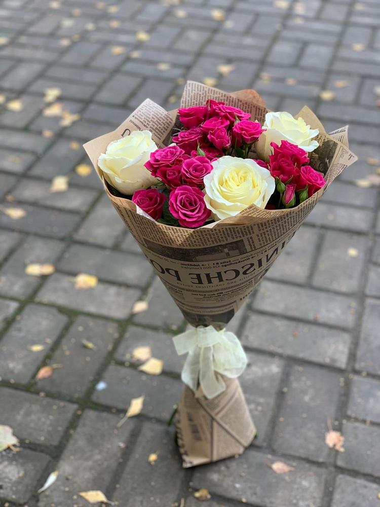 Букет цветов из: Розы в Преображенской