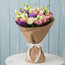 Букет цветов из:  Лизиантусы #REPLACE_PRED# Преображенской