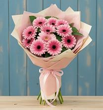 Букет цветов из:  Герберы в Преображенской