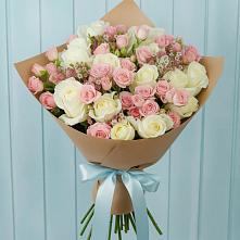 Букет цветов из:  Розы в Преображенской